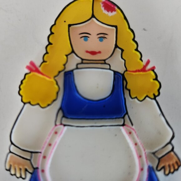 Vintage Swiss Miss Girl Novelty Holiday Ornaments - Picture 7 of 10